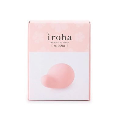 Мінівібратор IROHA MIDORI Nadeshiko, для пестощів і масажу, 5 режимів, перезаряджуваний SO8967 фото