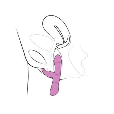 Вібратор-кролик Adrien Lastic Ares 2.0 з петелькою для пальця, що перезаряджається SO6022 фото