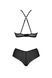 Комплект Passion KERRIA BIKINI black, XXL/XXXL, бралет і трусики-бікіні SX0484 фото 4