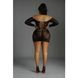 Сукня-бодістокінг Moonlight Plus Model 07 XL-XXXL Black, довгий рукав SO8198 фото 4