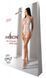 Бодістокінг з імітацією корсетної шнурівки Passion BS094 One Size, white, квітковий візерунок, з дос SO8925 фото 6