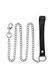 Повідець з натуральної шкіри Fetish Tentation Premium Metal leash with cowhide leather wrist 115 см SX1097 фото 1