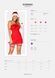 Сорочка Obsessive Kissmas chemise red 2XL/3XL SX1158 фото 5