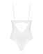 Боді Obsessive Alissium Teddy White, M/L, ліф з м&rsquo;якою чашкою, високі вирізи для ніг SX0595 фото 6