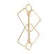 Затискачі для сосків LOCKINK Nipple Clamps - Golden SX0850 фото 7