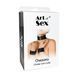 Шкіряний чокер з манжетами Art of Sex - Leather Chezarro SO9747 фото 3
