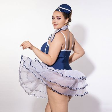 Еротичний костюм стюардеси JSY P61122 Plus Size SX1860 фото
