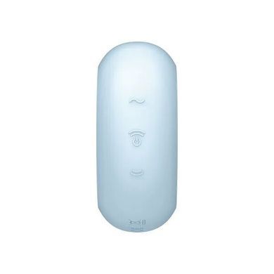 Вакуумний стимулятор із вібрацією Satisfyer Pro To Go 3 Blue SO6987 фото