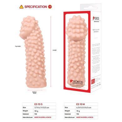 Насадка на член Kokos Extreme Sleeve ES.10 розмір M SO1820 фото