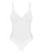 Боді Obsessive Alissium Teddy White, XL/2XL, ліф з м&rsquo;якою чашкою, високі вирізи для ніг SX0596 фото 5