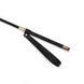 Шльопалка-сердечко Liebe Seele Black Organosilicon Riding Crop, екошкіра SO9490 фото 3