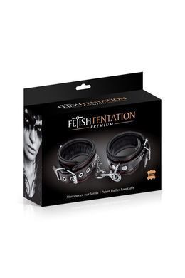 Наручники Fetish Tentation Premium Patent leather handcuffs SX1099 фото