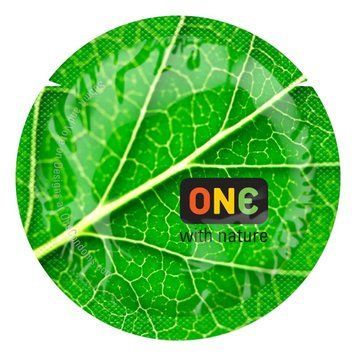 Презерватив ONE Color Sensations - ONE with nature (Emerald) 1 шт SX0766 фото