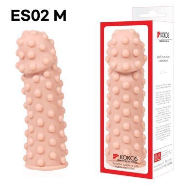 Насадка на член Kokos Extreme Sleeve ES.02 розмір M SO1273 фото