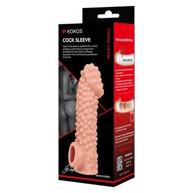 Насадка на член Kokos Cock Sleeve CS 004 L SX1458 фото