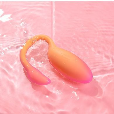 Смарт-віброяйце Magic Motion Flamingo Max Orange 2 в 1: віброяйце та тренажер Кегеля, 10 режимів SX2193 фото