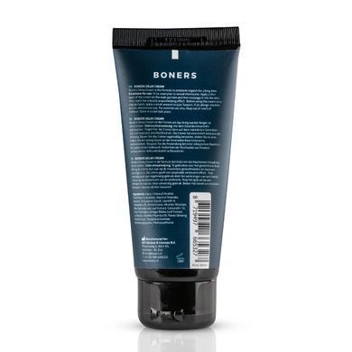 Крем-пролонгатор Boners Delay Cream 100 мл, легкий анестетик лаурет-9 + м&rsquo;ята SO8878 фото