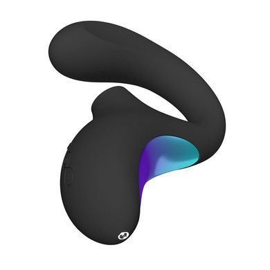 Кліторально-вагінальний звуковий стимулятор LELO Enigma WAVE Black, 3 типи стимуляції SX0687 фото
