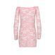 Прозора сорочка з довгим рукавом Passion YOLANDA CHEMISE XXL/XXXL, pink, трусики EL14309 фото 4