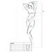 Сексуальний боді з вирізами Passion BS083 black SO4738 фото 8