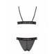 Комплект білизни Passion Exclusive GLAMISS SET S/M, black PS27102 фото 4