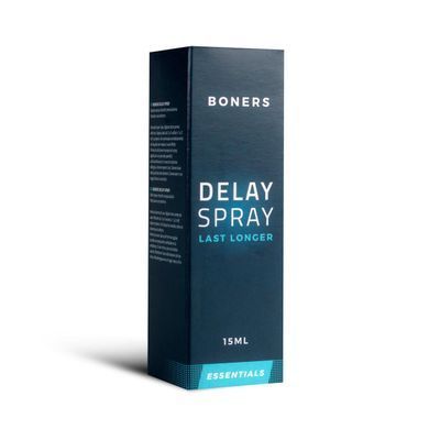 Спрей-пролонгатор Boners Delay Spray 15 мл, легкий анестетик лаурет-9 + метил лактат SO8879 фото