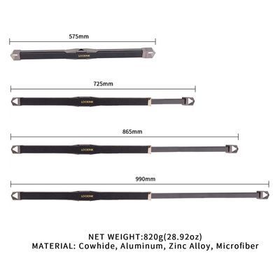Фіксатор-розпірка LOCKINK Adjustable Spreader Bar Set - Black SX0853 фото