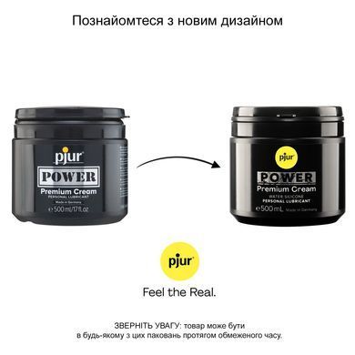 Густа змазка для фістингу та анального сексу pjur POWER Premium Cream 500 мл на гібридній основі PJ10300 фото
