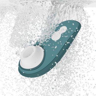 Вакуумний кліторальний стимулятор Womanizer Liberty 2 Dark Petrol, 8 режимів, магнітна кришечка SX0521 фото