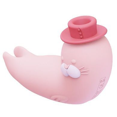 Вакуумний вібратор KISSTOY Franky Pink SO6548 фото