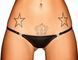 Трусики з мокрим ефектом Noir Handmade P005 Pantie 3XL, відкриваються збоку SX0012 фото 4