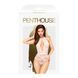 Боді з глибоким декольте та високими трусиками Penthouse - Toxic Powder White L/XL SO9597 фото 3
