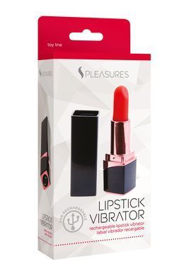 Вібратор-помада S Pleasures Lipstick Vibrator, дуже реалістичний, 10 режимів SX1599 фото