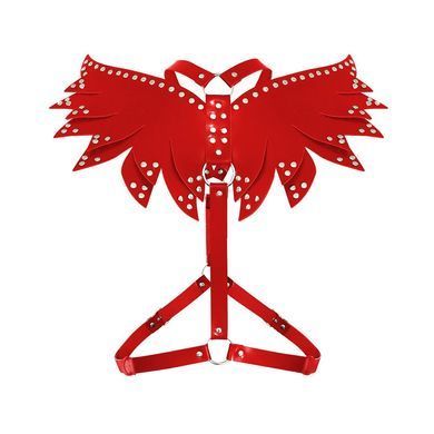 Жіноча портупея Art of Sex - Wings червона XS-M, екошкіра SX2340 фото