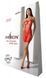 Ажурна мінісукня на тонких бретелях Passion BS096 One Size, red, плетіння на грудях SO8930 фото 6
