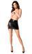 Спідниця Noir Handmade F341 Powerwetlook and lace skirt - L SX2128 фото 6
