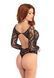 Еротичне боді-бодістокінг Leg Avenue Snap crotch thong back teddy Black M/L SO9132 фото 2