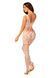 Сітчастий бодістокінг з імітацією топа та шортів Obsessive Bodystocking G330 S/M/L, white, з доступо SO7695 фото 4