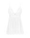 Пеньюар і трусики Obsessive Heavenlly babydoll & thong XS/S SO8163 фото 3