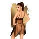 Бебі-дол з ажурним бралетом та асиметричним подолом Penthouse - Naughty Doll Black S/M SO9598 фото 2