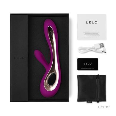 Вібратор-кролик LELO Soraya 2 Deep Rose, 12 режимів вібрації, до 4 годин роботи SO8111 фото
