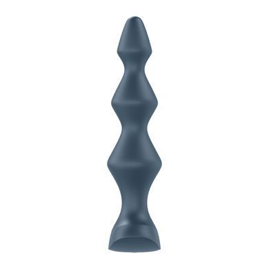 Анальний стимулятор-намистини з двома моторами Satisfyer Lolli-Plug 1 Dark teal SO4924 фото