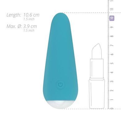 Мінівібратор Cala Azul &ndash; Julia Mini Vibrator, дуже ніжний, 10 режимів SO8883 фото