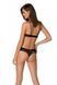 Еротичний комплект Passion DOLLY SET, L/XL, black, з відкритими чашками SO9704 фото 2