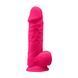 Фалоімітатор SilexD Norman Pink (MODEL 4 size 8.5in), двошаровий, силікон + Silexpan, діаметр 5 см SO9923 фото 1