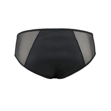 Чоловічі сліпи на блискавці Passion 042 SLIP TIMMY L/XL Black, екошкіра, сітка SO7597 фото