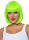 Перука Leg Avenue 12&Prime; Neon short bob wig Neon Green SO8595 фото 1