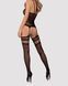 (SALE) Бодістокінг Obsessive Bodystocking F214 black S/M/L, імітація корсета та панчіх на підв&rsquo;язках SO7224 фото 6