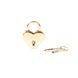 Замочок Liebe Seele Heart Shape Padlock Gold (2 шт) SX1677 фото 1