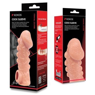 Насадка на член Kokos Cock Sleeve CS 008 M SX1465 фото